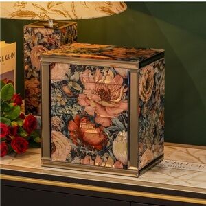 Homruilink 5 tier glass jewelry box